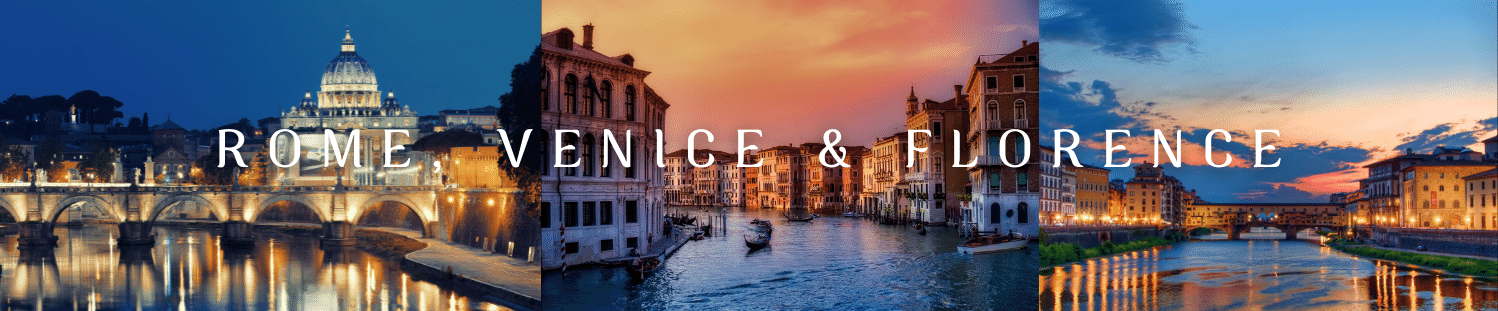 Rome, Venice & Florence Cover